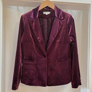 Velvet Blazer